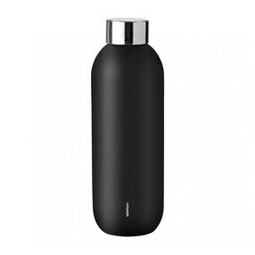 Stelton Keep Cool water bottle, 0,6 L, black